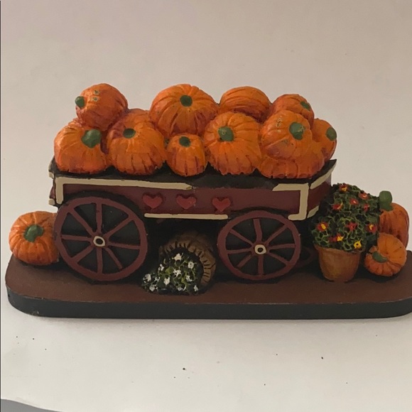 Pumpkin Train/Wagon Brandywine Collectibles - Picture 1 of 4